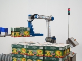 Cobot xếp hàng lên pallet là gì? Lợi ích và ứng dụng