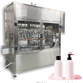 Máy chiết rót dầu gội tự động