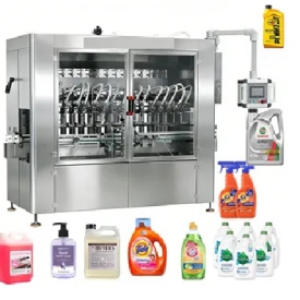 Máy chiết rót nước xả vải tự động