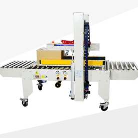 Máy dán băng keo thùng carton tự động thay đổi chiều rộng và chiều cao ABME-50