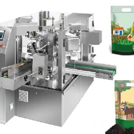 Máy đóng gói phân bón túi rời, túi có sẵn tự động