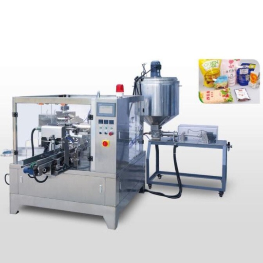 Máy đóng gói dạng xoay cho chất lỏng, dung dịch đặc tự động