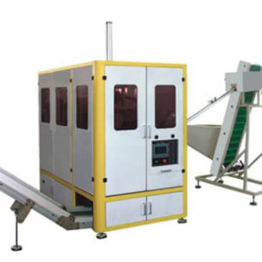 Máy thổi chai nhựa tự động - Máy thổi chai PET tự động 3 cavity 2500 chai trên giờ