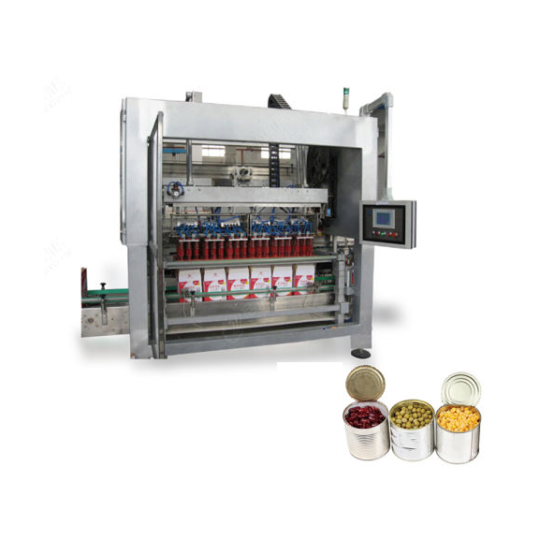 Dây chuyền sản xuất chế biến đóng gói bắp ngô, đậu đóng lon, đóng hộp, chai lọ bình hũ tự động