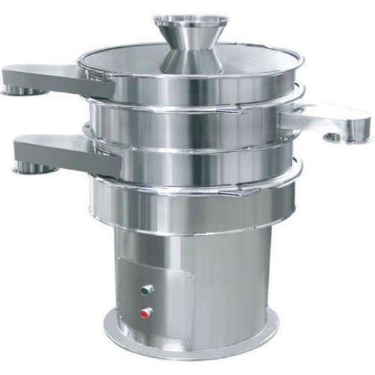 Máy sàng rung bột dạng tròn nhỏ gọn tự động ABM-DZ
