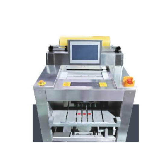 Máy bọc màng khay thực phẩm tự động hoặc không có khay dạng đứng ABM-F15