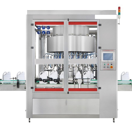 Máy chiết rót cân khối lượng tự động dạng xoay
