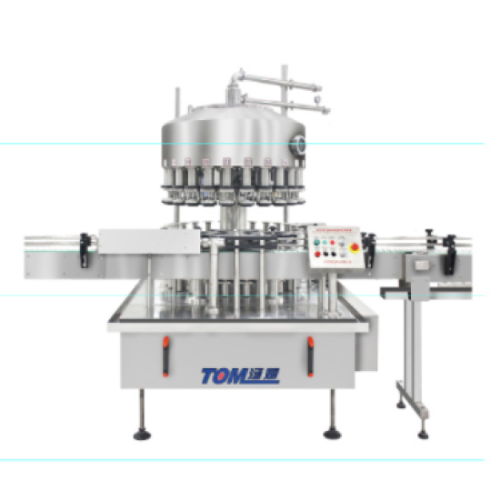 Máy chiết rót dạng xoay tự động cân định lượng theo khối lượng