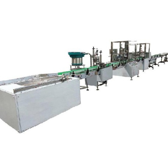 Máy chiết rót dạng bình xịt aerosol, chiết rót dạng gas, khí ga loại dưới nắp tự động
