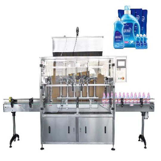 Máy chiết rót nước rửa chén tự động