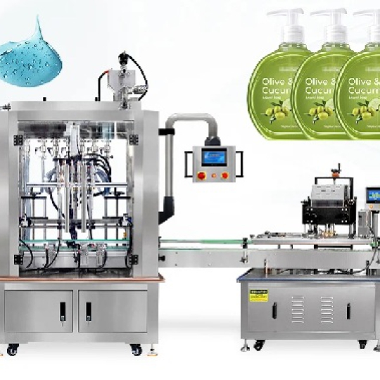 Máy chiết rót nước rửa tay sát khuẩn tự động