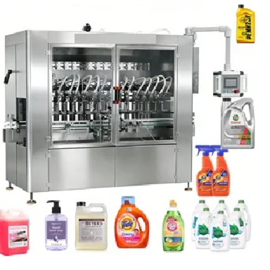 Máy chiết rót nước xả vải tự động