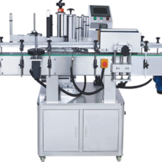 Máy dán nhãn chai tròn tự động dạng đứng ABM-80