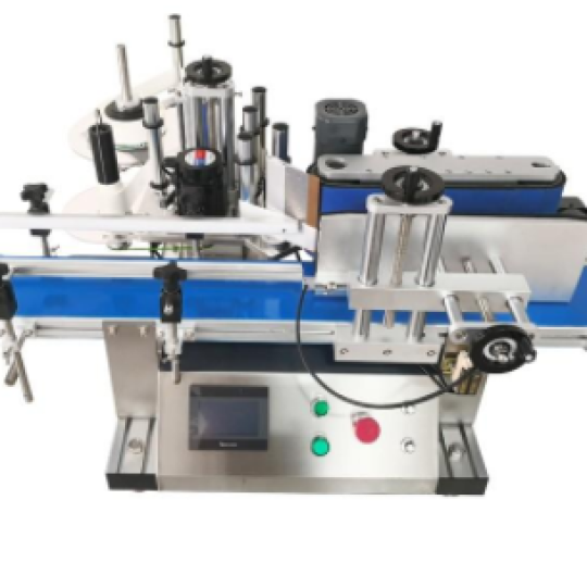 Máy dán nhãn chai tròn tự động để bàn nhỏ gọn ABM-150D