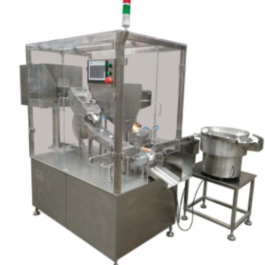 Máy đếm viên sủi vào lọ, hộp, ống, tube tuýp tự động