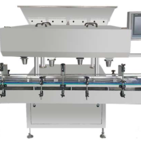 Máy đếm viên tự động tốc độ cao vào chai, lọ, hộp, hũ, bình 48 kênh ABM-48S