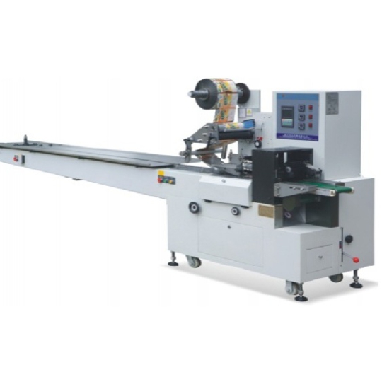 Máy đóng gói dạng nằm tự động tạo túi hàn lưng ABM-300/ 420