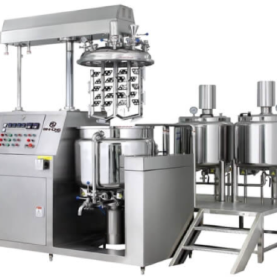 Máy nhũ hóa chân không 100 lít - Máy trộn đồng hóa chân không 100 lít