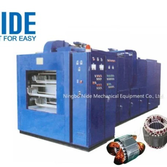 Máy nhúng ngâm tẩm sơn cách điện stator động cơ điện tự động