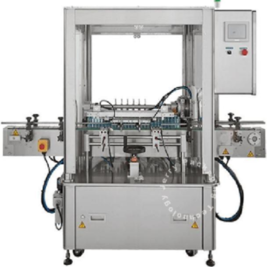 Máy súc rửa chai tự động bằng nước dạng thẳng ABM-60