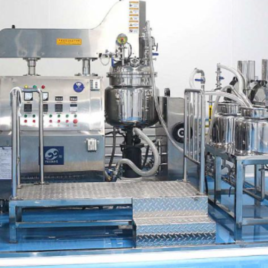 Máy trộn nhũ hóa chân không 50 lít - Máy đồng hóa chân không 50 lít