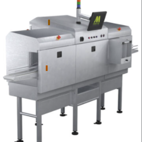 Máy X-ray cho công nghiệp thực phẩm, sản phẩm cao