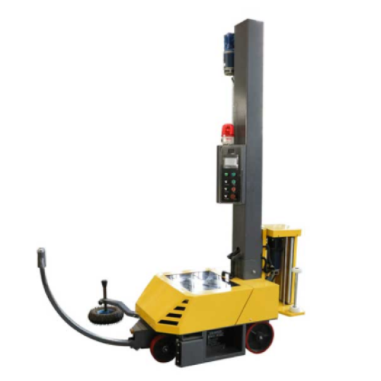 Máy quấn màng pallet dạng robot xe di động