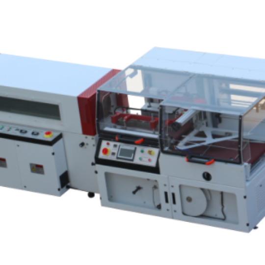 Máy bọc màng co kiểu chữ L dạng đứng tiêu chuẩn