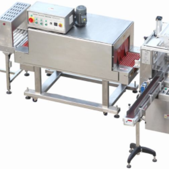 Máy bọc màng co lốc hộp tự động