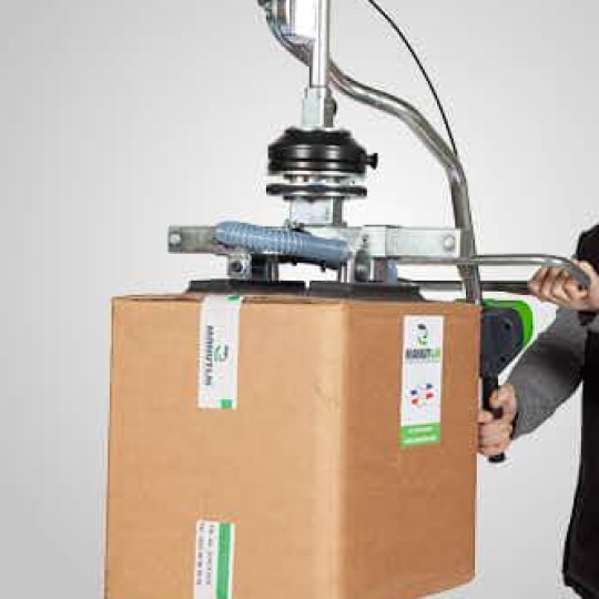 Thiết bị nâng hạ hút chân không cho thùng carton, thùng giấy, hộp giấy, khay giấy