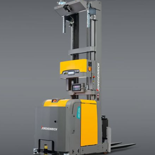 Xe nâng tự hành AGV lấy hàng dạng đứng - Xe forklift tự hành AGV